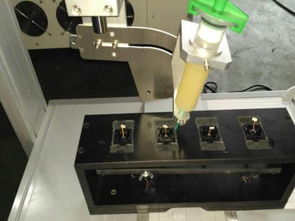 供应苏州控诺四轴点胶机 柜式带CCD视觉系统的高精度点胶解决方案